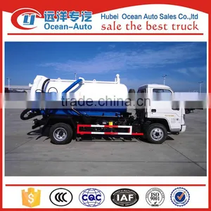 Forland Left Hand Drive 3 Cubic Meters Vacuum Suction Sewage Truck thumbnail-1