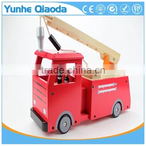 Fire Truck Toy , Extending Ladder and Water Pump Hose to Shoot Water, Bump and Go thumbnail-5