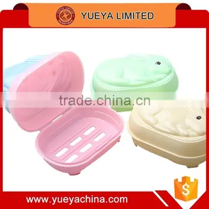 Cute Colorful Cartoon Soap Box Case Candy Colors Soap Container thumbnail-1