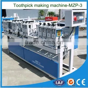Hot Sale Bamboo Tooth Pick Making Machine With High Effciency and Great Performance thumbnail-2