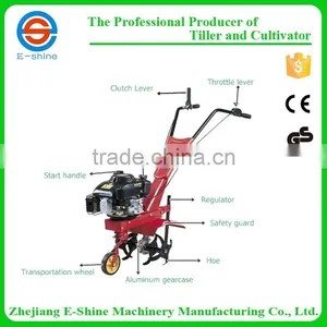 Power Tiller With 140cc Gasoline Engine DUCAR Engine Vertical Shaft thumbnail-1