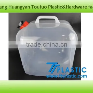 20L Collapsible Jerry Can Square Plastic Collapsible Jerry Cans With Screw Cap & Tap thumbnail-4