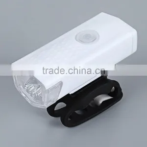 Bike Bicycle Light Water Resistant Rechargeable Mountain Bike Front Light With USB Changer for Night Cycling thumbnail-2
