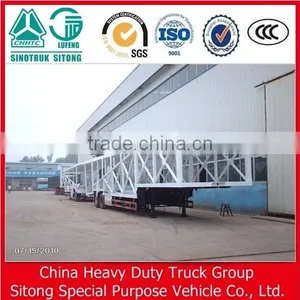 Sinotruk's Strategic Cooperation Partner Supplier Car Carrier Semi Trailer for Auto Transportation Car-carrier Trailer thumbnail-1