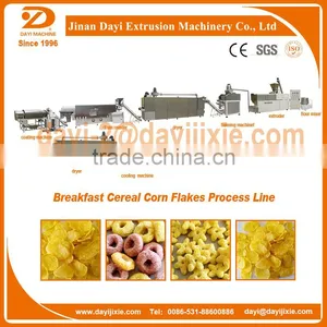 2015 Best Selling China Dayi Honey Cornflake Breakfast Cereals Processing Line thumbnail-3