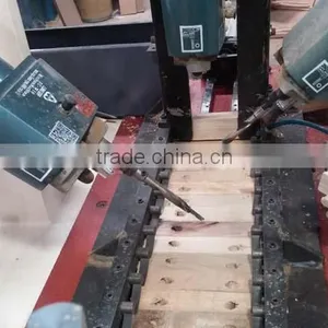 High Quality Wood Machine MD-03 Automatic Triangular Boring Machine thumbnail-3