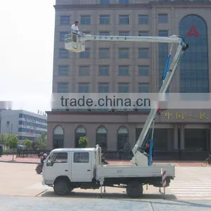 12 m High Platform Working Truck, 12 m Bucked Booming Truck, 12 m Overhead Working Truck thumbnail-1