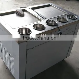 Fried Ice Cream Machine With Wheels for Sale thumbnail-1
