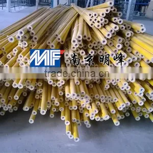 FRP Poles Embedded Plastic Pipe Yellow thumbnail-1