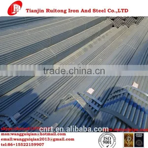 Welded Galvanized Round Steel Pipe Price thumbnail-1