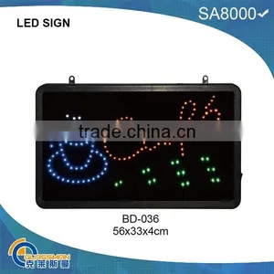 Outdoor Cafe House Led Open Sign BD-036 thumbnail-1