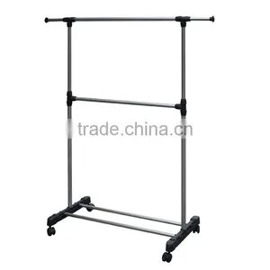 Hanging Clothes Drying Rack With Heavy Duty Loading Elegant Garment Rack Style thumbnail-6