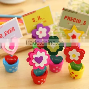 J216 Wooden Cartoon Clip, Memo Clip thumbnail-1