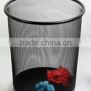 Middle Size Metal Mesh Waste Bin thumbnail-2