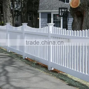 New Design UV Proof High Strength Vinyl/pvc/upvc Garden Fence Plastic thumbnail-4