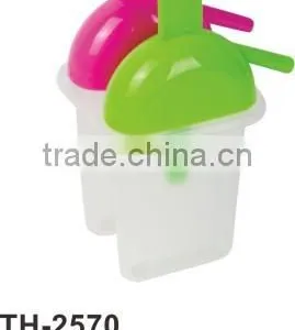 Plastic Popsicle Mold 2pcs in 1 Ice Mould TH-2570 thumbnail-1