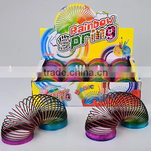 Popular Kids Educational Toys Plastic Magic Rainbow Spring /hot Sale Promotional Gift Magic Rainbow Circle thumbnail-1