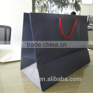 2016 New Fashion Warp and Weft Handbag Shape Paper Gift Bag thumbnail-1