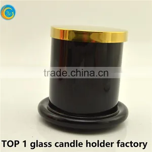 Large Glass Bell Candle Jars Bulk of Yufeng Craft thumbnail-6