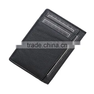 Rfid Business Leather Credit Card Hold and Genuine Leather Coin Purse thumbnail-5