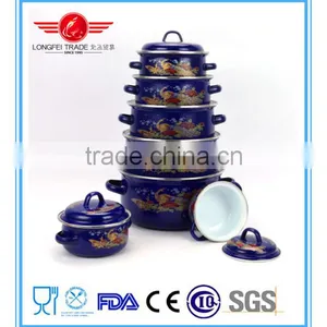 High Quality Persimmon Type Casserole / Cooking Pot Ceramic Stockpot/saucepot thumbnail-1