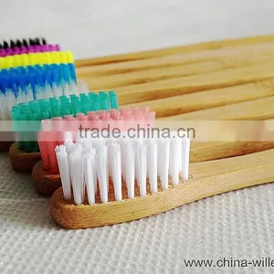 Hotel Use Bamboo Toothbrush, Bamboo Handle Toothbrush thumbnail-6