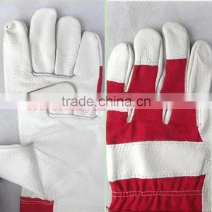 Cow Leather Gloves Work Gloves Cow Split Working Arc-welder's Glove thumbnail-6