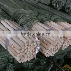 Smooth Surface Natura Wooden Threaded Rod for Cleaning Product thumbnail-2