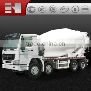 Sinotruk Howo 8x4 Drive Wheel Concrete Mixer Truck thumbnail-1