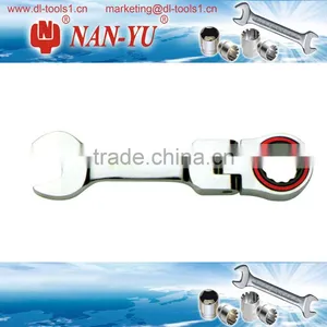 Flexible 72 Teeth Ratchet Handle Wrench Hand Tool thumbnail-1