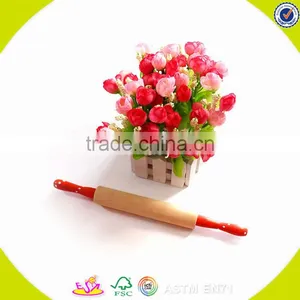 2017 Wholesale Cheap Wooden Utensil Sets W02B035 thumbnail-2