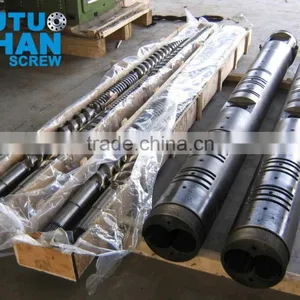 Parallel Twin Screw and Barrel for Cincinnati,Krausmaffei,Liansu,Maplan,Weber Extruders thumbnail-1
