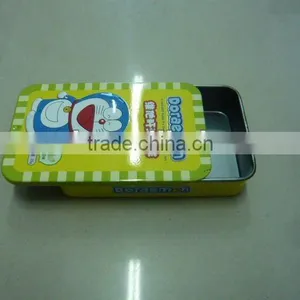 Metal Cute Sliding Lid Chewing Gum Tin Case thumbnail-1