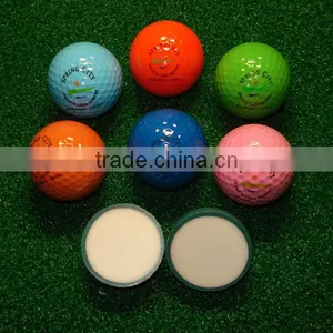 Custom Logo Print Logo on 3pc Golf Tournament Ball thumbnail-3