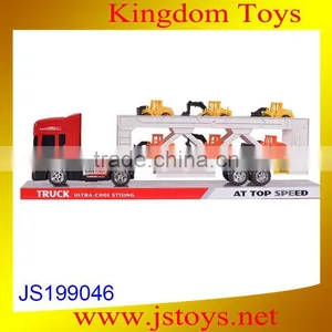 New Arrival Product Friction Kids Tractor Trailer Toy Trucks Hot New Products for 2015 thumbnail-1
