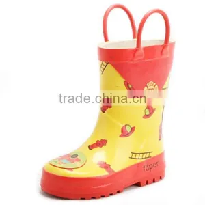 Kids Carton Rubber Rain Boots thumbnail-1