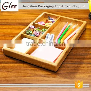 Clear ,multi-functional Simple Factory Direct Handmade Custom Bamboo Box thumbnail-4