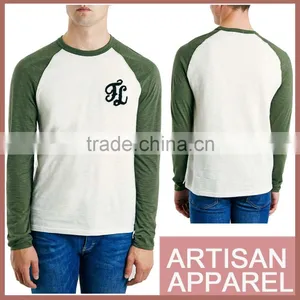 Wholesale Men's t Shirt Custom Fitness Apparel 2015 Fashionable Long Sleeves Men T Shirt thumbnail-1