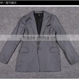 2016 Office Ladies Suits Slim Cut Ladies Tuxedo Pant Suit thumbnail-6