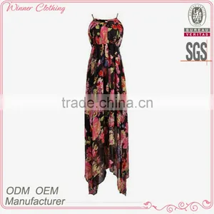 Express Clothing Manufacturing Girls Sexy Summer Maxi Dress 2016 thumbnail-1