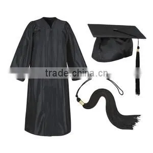Custom Black Graduation Gowns and Caps thumbnail-1