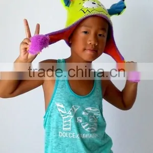 Wholesale Handmade Baby Acrylic Knit Custom Beanie thumbnail-4