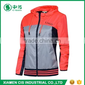 Custom Logo Print Colored Summer Lightweight Women Skin Jacket thumbnail-3