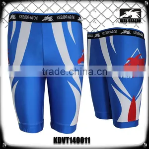 Boxing Robe With Custom Design Sport Tight Shorts Man Mma Tight Short thumbnail-1