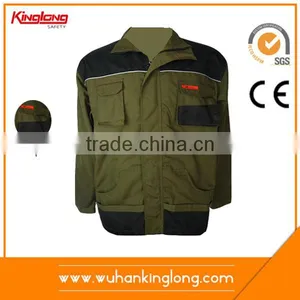 Safety Workwear Shoulder Reinforcement Mens Working Jacket thumbnail-1