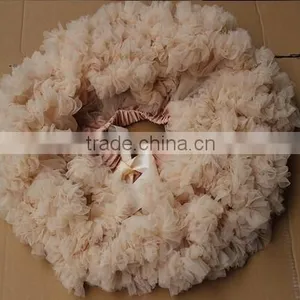 Wholesale Cute Girls Fluffy Ruffle Pettiskirts Baby Chiffon Tutu Dress Skirts Clothing thumbnail-1