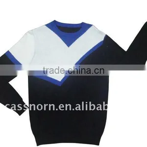 New!! Mens Leisure Knitted Pullover Cotton Sweater thumbnail-1