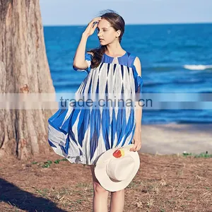 Z&M Maxi Beach Dress Short Dress Fashion Dress Sleeveless thumbnail-1