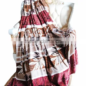 Flannel Material Home Comfort Super Soft Fleece Blanket thumbnail-1