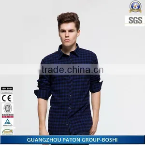 Mens Plaid Shirts Red and Black Western Office Wear for Summer thumbnail-6